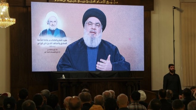 Nasrallah, Güney Kıbrıs ı tehdit etti: Vururuz