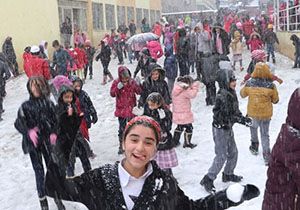 11 şehirde okullara kar tatili