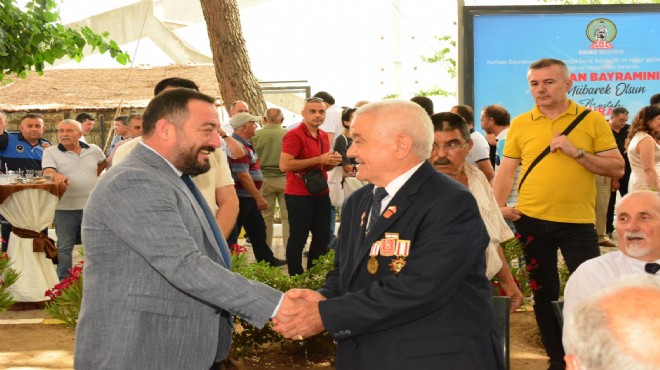 Ödemiş te Başkan Turan, çalışanlarla bayramlaştı