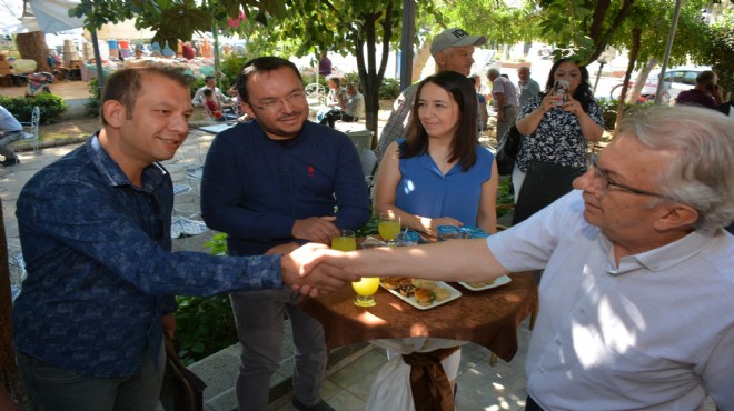 Ödemiş’te bayramlaşma töreni yapıldı