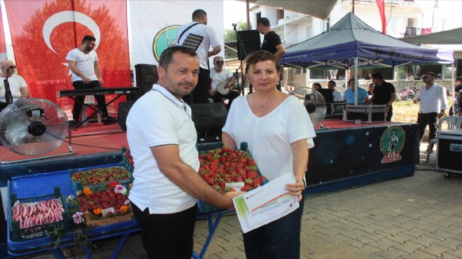 Ödemiş’te çilek ve barbunya festivali