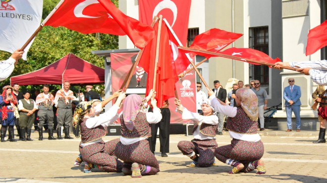 Ödemiş’te kurtuluş coşkusu