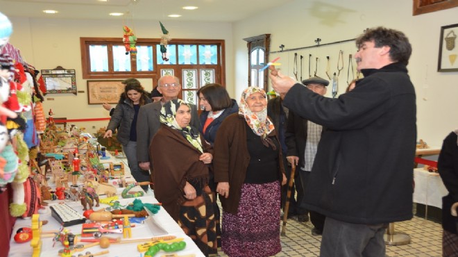 Ödemiş te oyuncaklar geçmişe götürdü