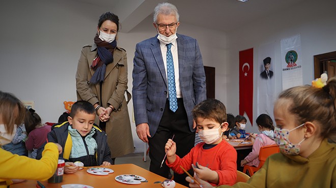 Ödemiş ten cıvıl cıvıl Yaratıcı Minikler Atölyesi