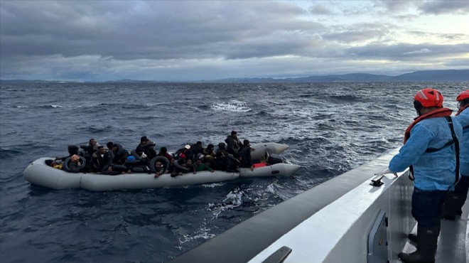 Ölümle burun buruna... 36 göçmen kurtarıldı!