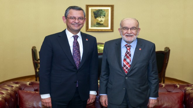 Özgür Özel, Karamollaoğlu ile görüştü