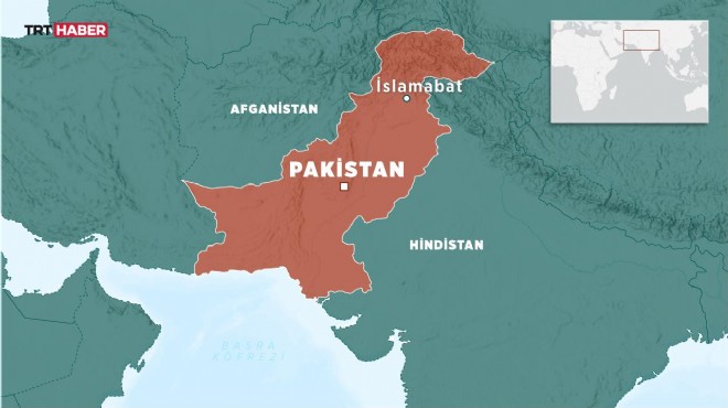 Pakistan da bombalı saldırı: 1 ölü, 10 yaralı!