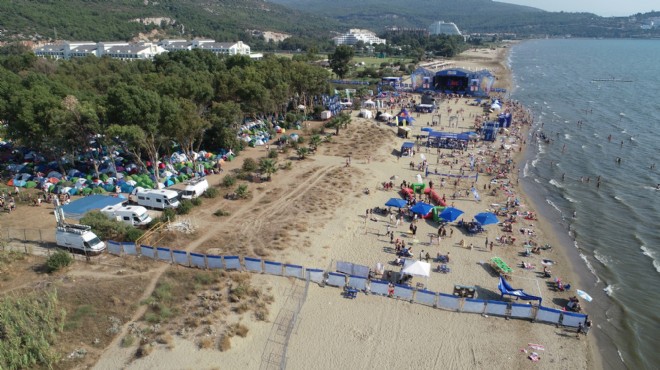 Pamucak Sahili nde bu yaz iki büyük festival