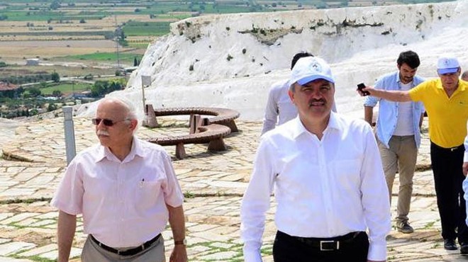 Pamukkale Belediyesi  Beyaz Cennet ten vazgeçmiyor!