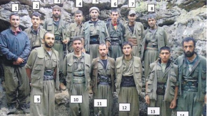 PKK nın yok oluşunun fotoğrafı