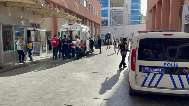 Polis memuru karısı ve oğluna dehşeti yaşattı!