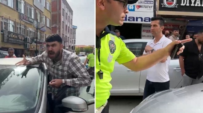 Polisin üzerine araç süren baba ve oğula para cezası