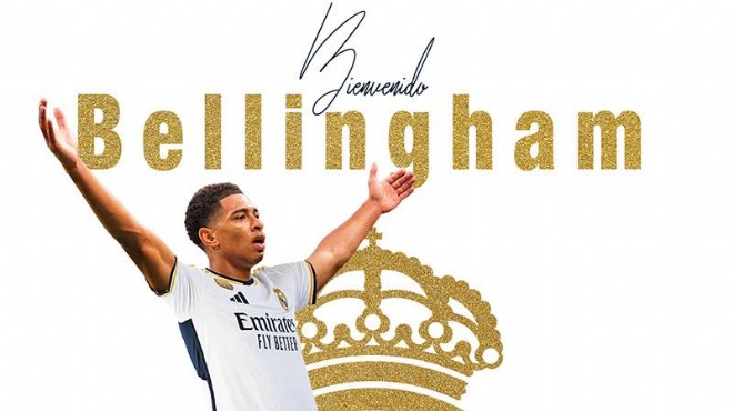 Real Madrid, Bellingham ı resmen açıkladı!