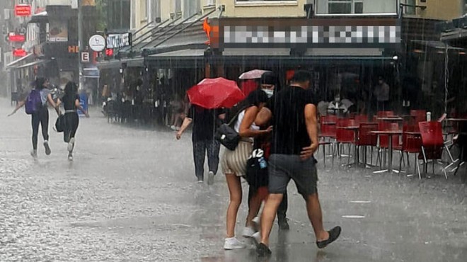 Saat verildi... İzmir için kuvvetli yağış uyarısı!
