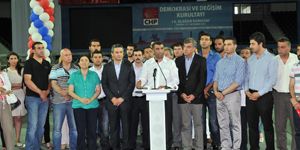 CHP kurultay salonunu tanıttı 