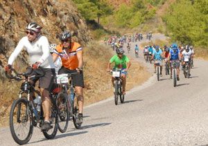 Türkiye nin bisiklet tutkunları Köyceğiz de buluştu