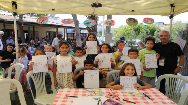 Seferihisar da 4. Çocuk Festivali renkli anlara sahne oldu