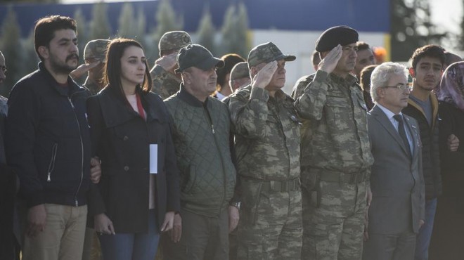 Şehit Astsubay Topuz u Korgeneral Aksakallı uğurladı...