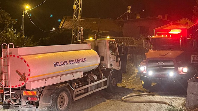 Selçuk Belediyesi’nden yangın bölgesine destek