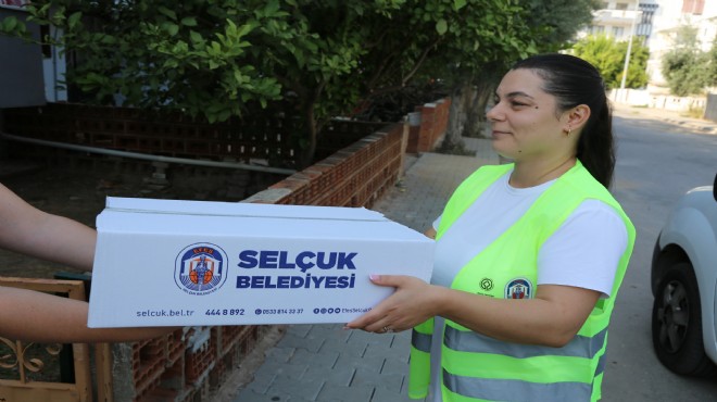 Selçuk ta  beslenme çantası  ortak doluyor: Tek tık ile dayanışma!