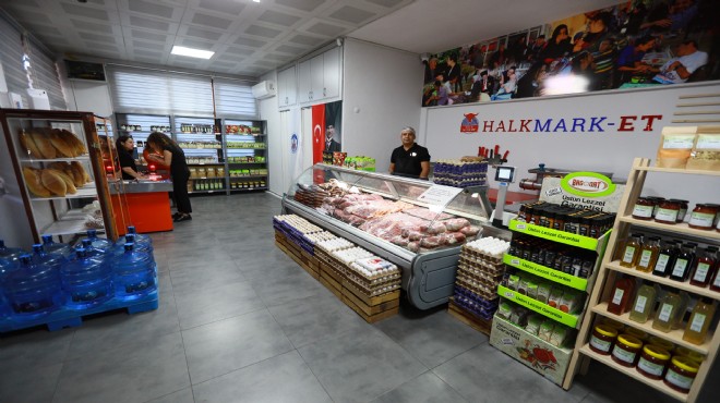 Selçuk’ta halkın marketi açıldı