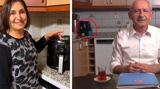 Selvi Kılıçdaroğlu ndan  airfryer  paylaşımı