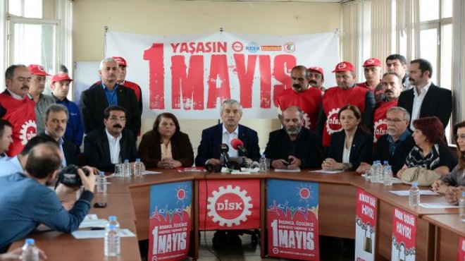 Sendikalar ilan etti: Adres Taksim!
