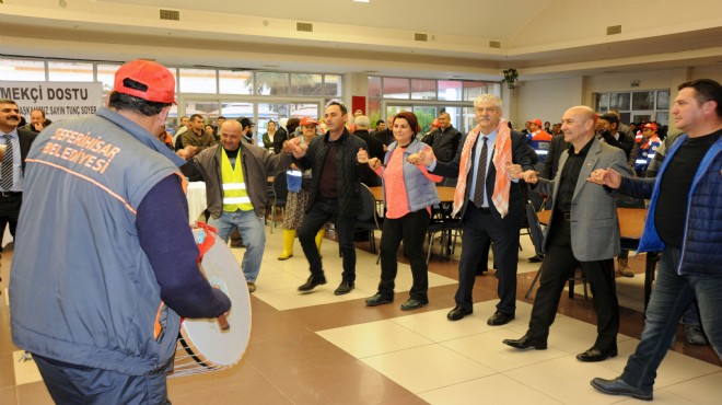 Serferihisar da yılbaşı hediyesi: Sendikasız işçi kalmadı