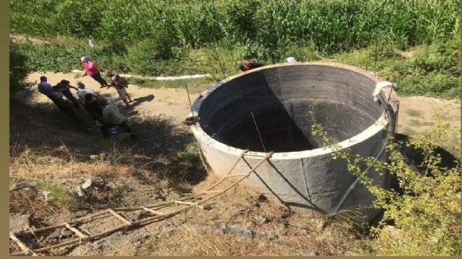 Serinlemek için girdiği kuyu sonu oldu!