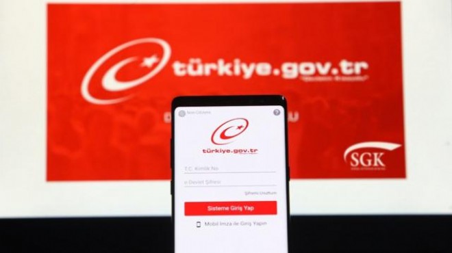 SGK ya e-Devlet ten 305 milyon başvuru