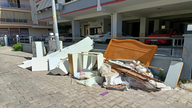 Silahı komşusuna doğrulttu... İzmir de  moloz  cinayeti!