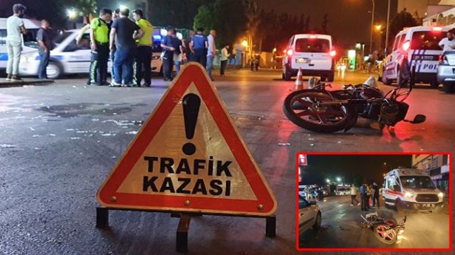 Silahlı saldırıya uğrayan taksici, motosikletliye çarptı