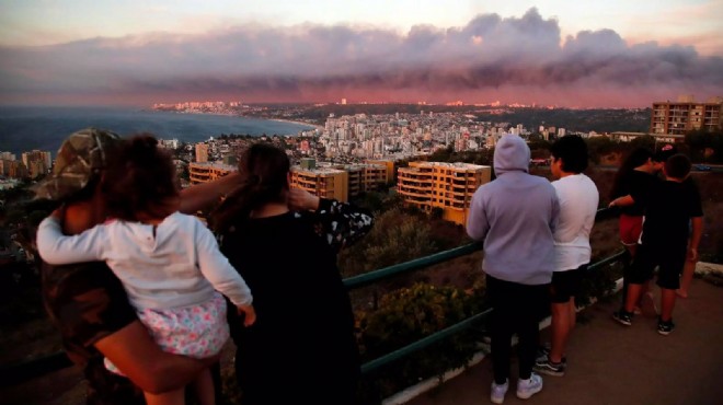 Şili de orman yangınları... OHAL ilan edildi!