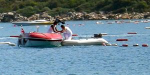 Bodrum da jet-ski faciası