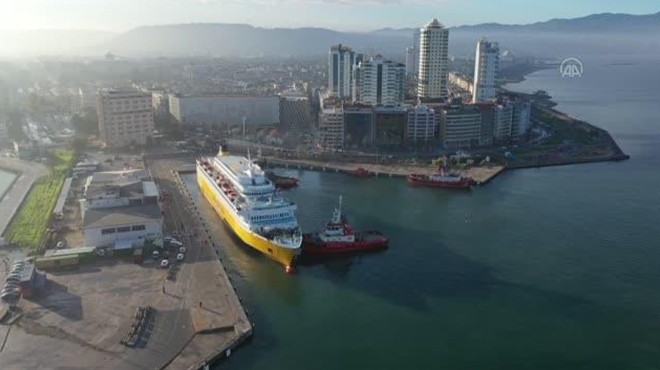 Smyrna gemisi İzmir ile Selanik i yakınlaştıracak