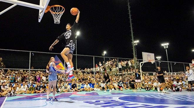 Sokak basketbolunun kalbi Karşıyaka da attı