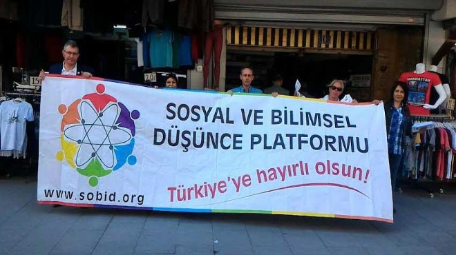 Sosyal ve Bilimsel Düşünce Platformu referandum mesaisi