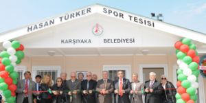 Hasan Türker Spor Tesisi açıldı