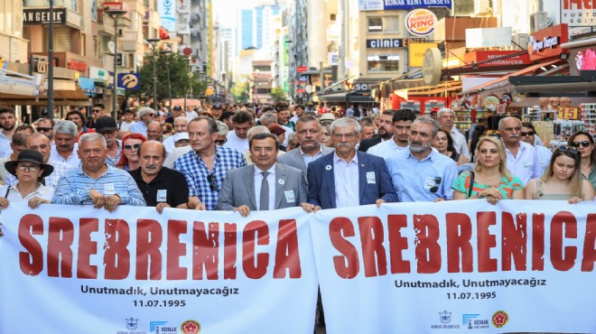 Srebrenitsa da katledilenler Konak ta anıldı