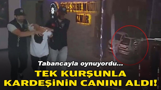 Tabancayla oynuyordu... Tek kurşunla kardeşinin canını aldı!