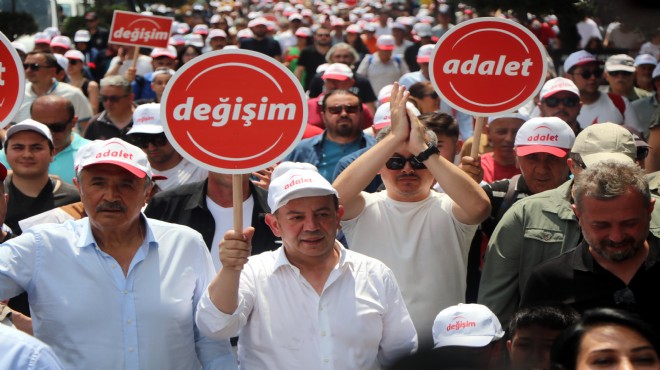 Tanju Özcan ın Ankara ya yürüyüşü başladı