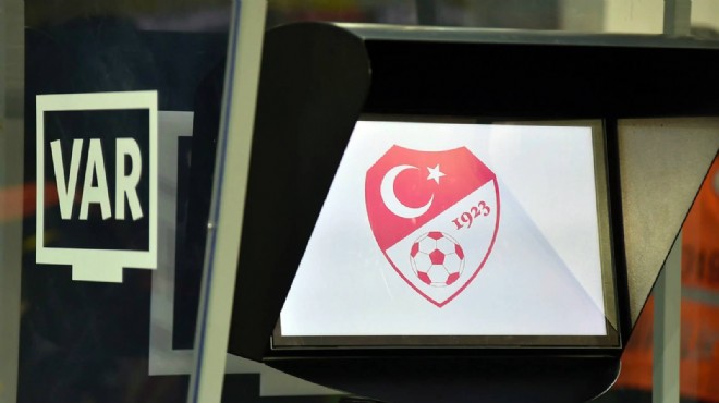 TFF den VAR açıklaması: Kayıtlar yayınlanacak!