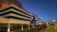 Afyonkarahisar'da 5 yıldızlı termal otelde korkutan yangın!