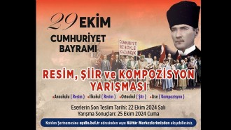 Aydın Büyükşehir'den 29 Ekim'e özel yarışma