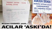 Mehmet KARABEL yazdı... Acılar ‘askı’da!