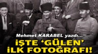 Mehmet KARABEL yazdı... İşte 'gülen' ilk fotoğrafı!