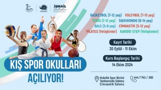 Seferihisar'da kış spor okulları açılıyor