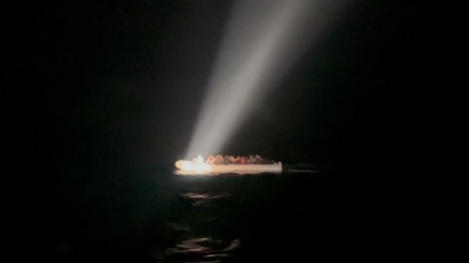 Tıka basa  umut  yolculuğu: 46 göçmen durduruldu!