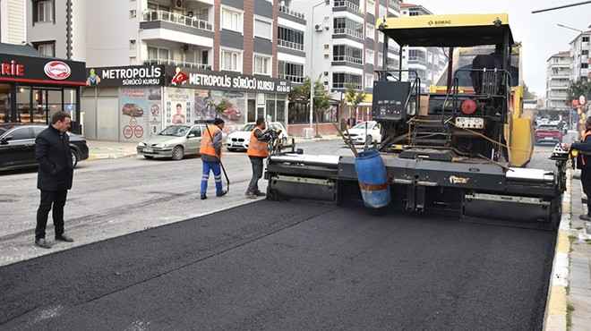 Torbalı da asfalt harekatı