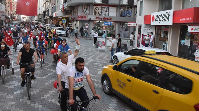 Torbalı’da pedallar 19 Mayıs için çevrildi